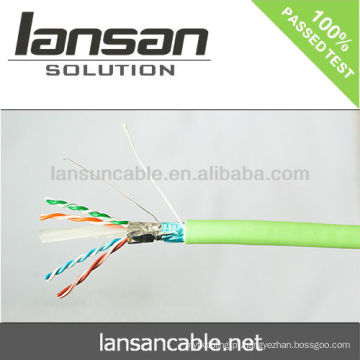 Alta qualidade cat6a UTP / FTP / SSTP cabo lan passar teste de fluke